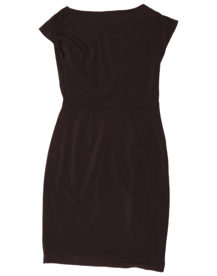 Marks & Spencer Damen Etuikleid UK 12 Medium Schwarz