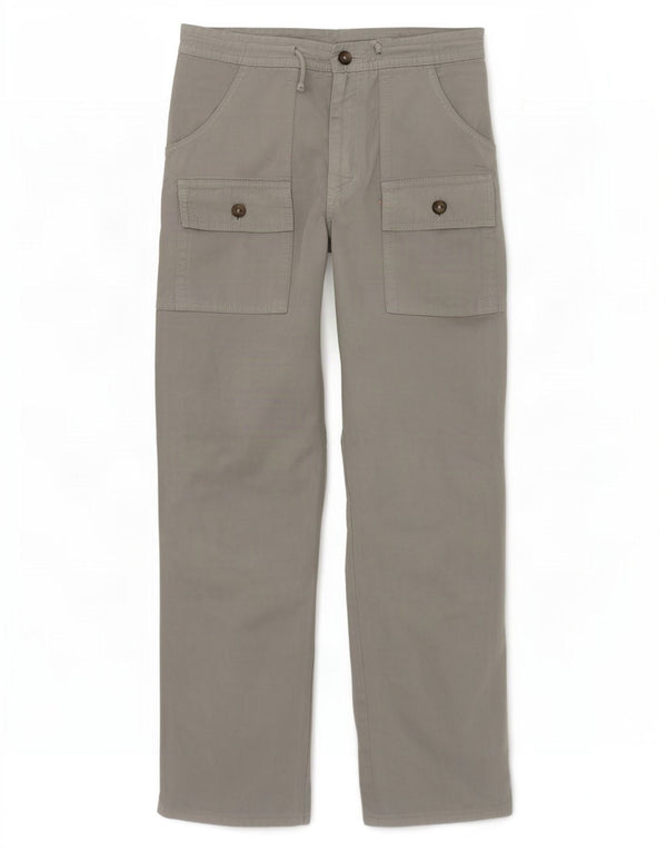 Carrera Straight Cargo-Hose für Jungen, 9–10 Jahre, W24, L28, graue Baumwolle