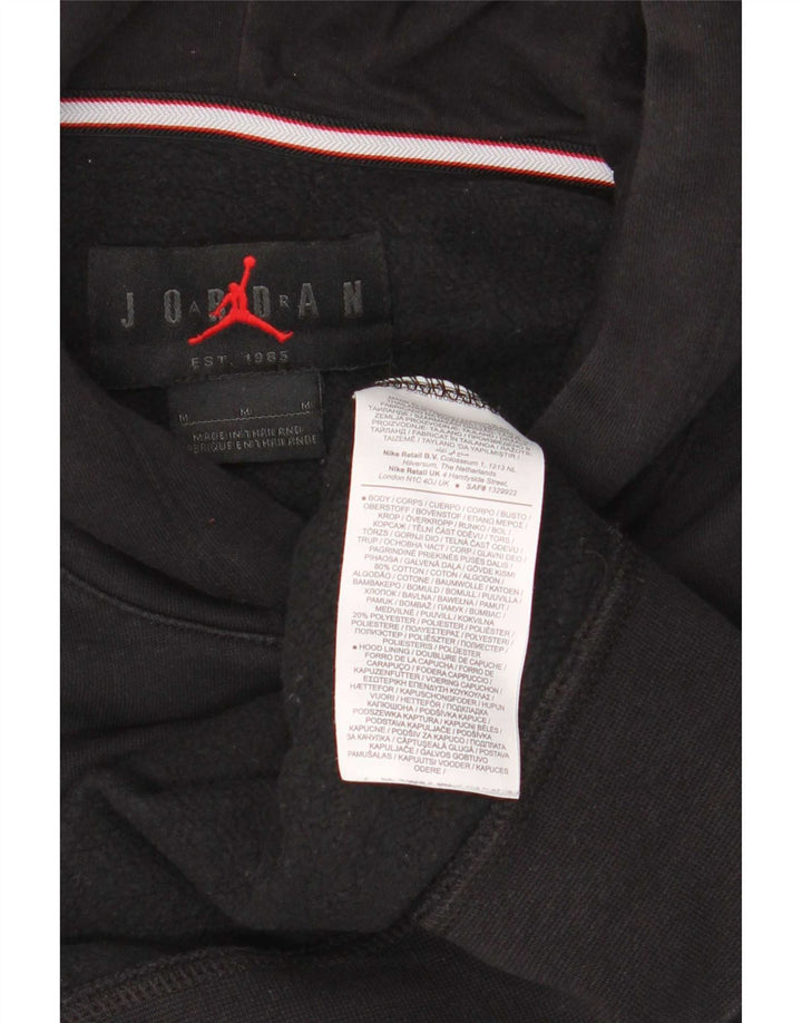 Jordan Herren-Kapuzenpullover mit Grafik, mittelschwarz, Baumwolle