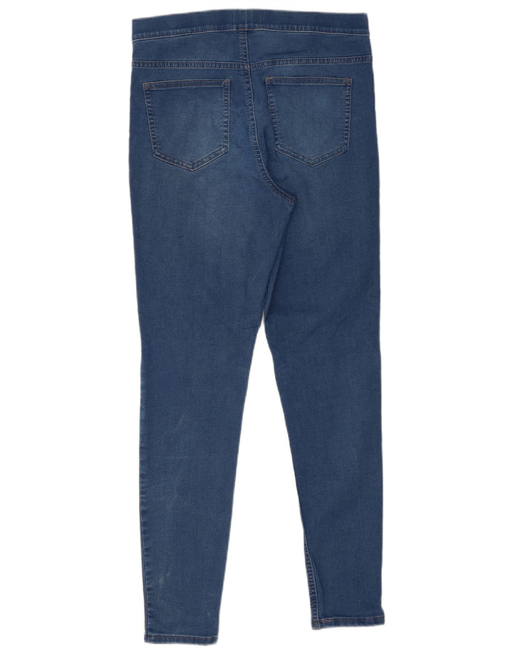 Marks & Spencer Damen Jegging Jegging Jeans UK 12 Medium W32 L29 Blau
