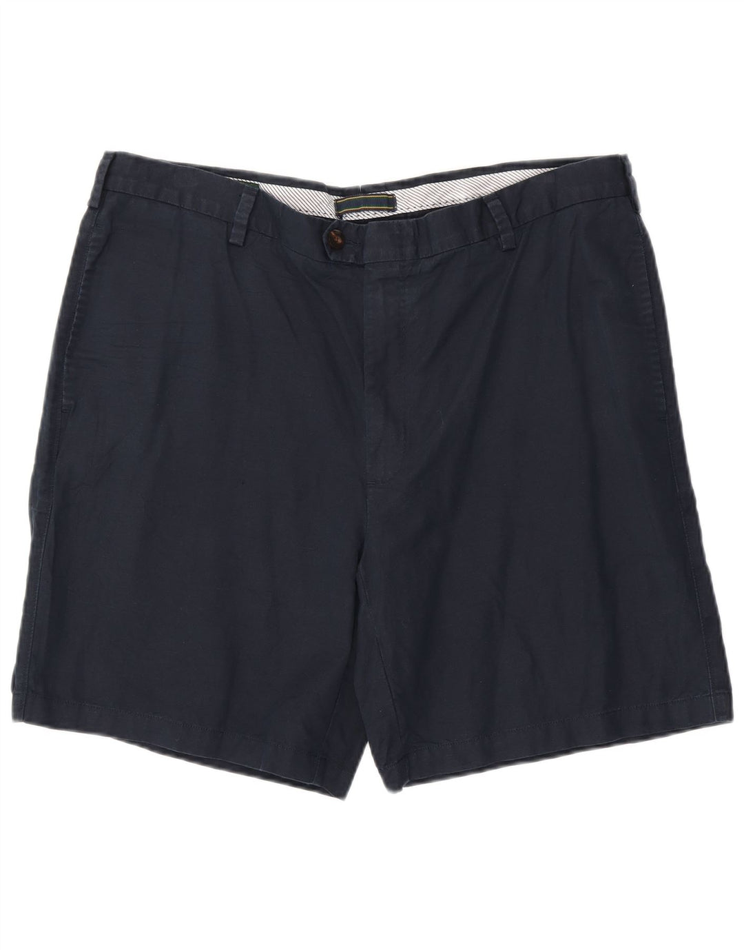 ORVIS Herren Chino Shorts W40 XL Marineblau Baumwolle
