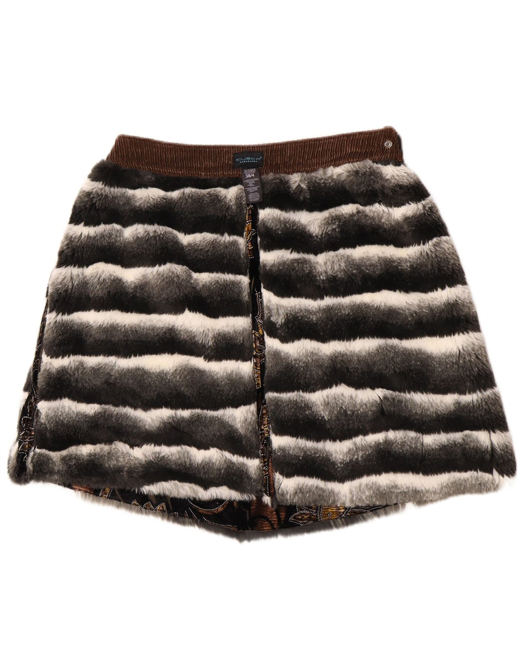 Custo Barcelona Damen Minirock EU 38 Medium W32 Mehrfarbig Blumen