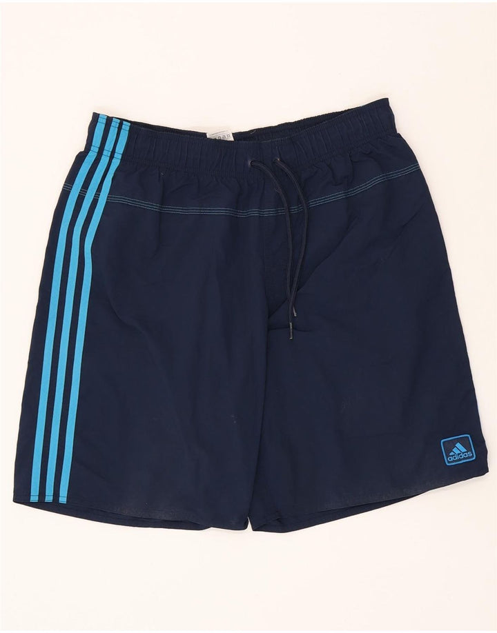 ADIDAS Herren Badeshorts Medium Marineblau Polyester