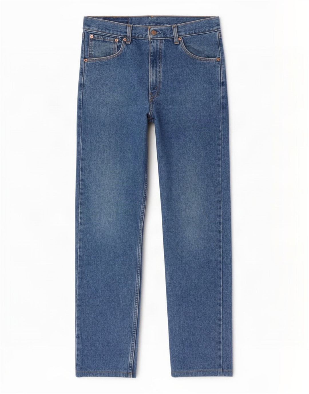 Levi's Herren 521 Straight Jeans W32 L32 Blaue Baumwolle
