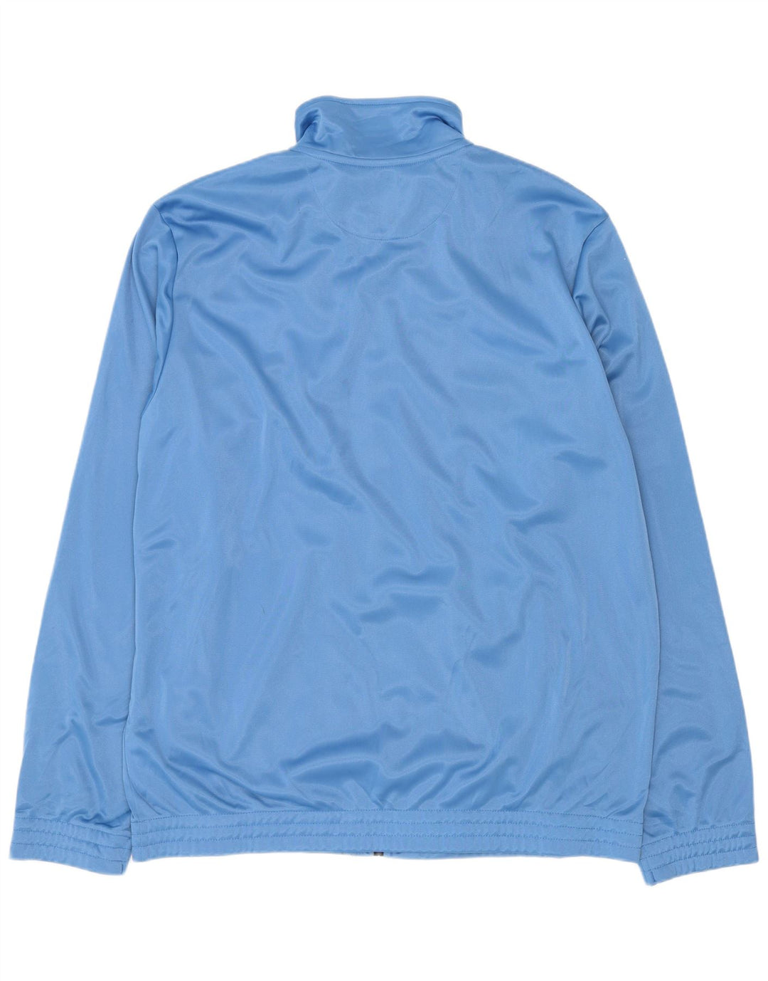 Lotto Herren-Trainingsanzug-Top-Jacke XL, blaues Farbblock-Polyester