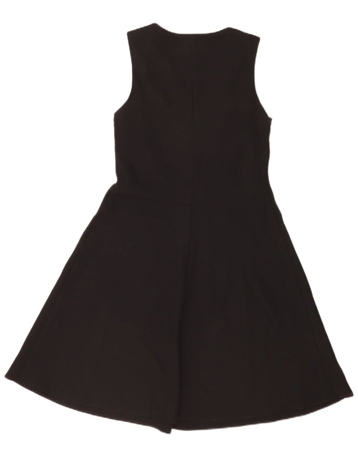 Ärmelloses A-Linien-Kleid für Damen von Laura Ashley, UK-Größe 12, Mittelschwarz, Polyester