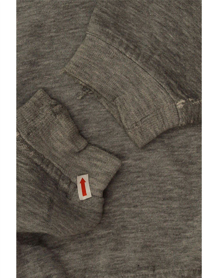 Vintage Herren Sweatshirt Pullover Groß Grau