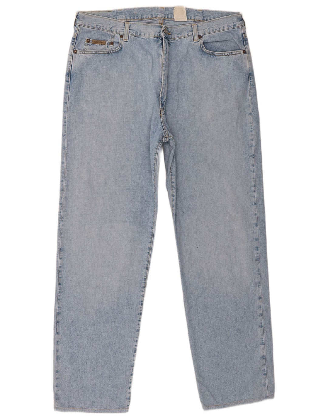 Calvin Klein Herren Straight Jeans W38 L29 Blaue Baumwolle