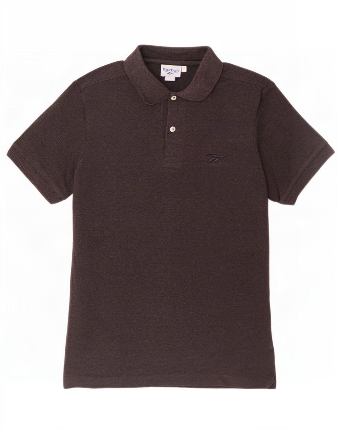 Reebok Herren Poloshirt Kleine braune Baumwolle