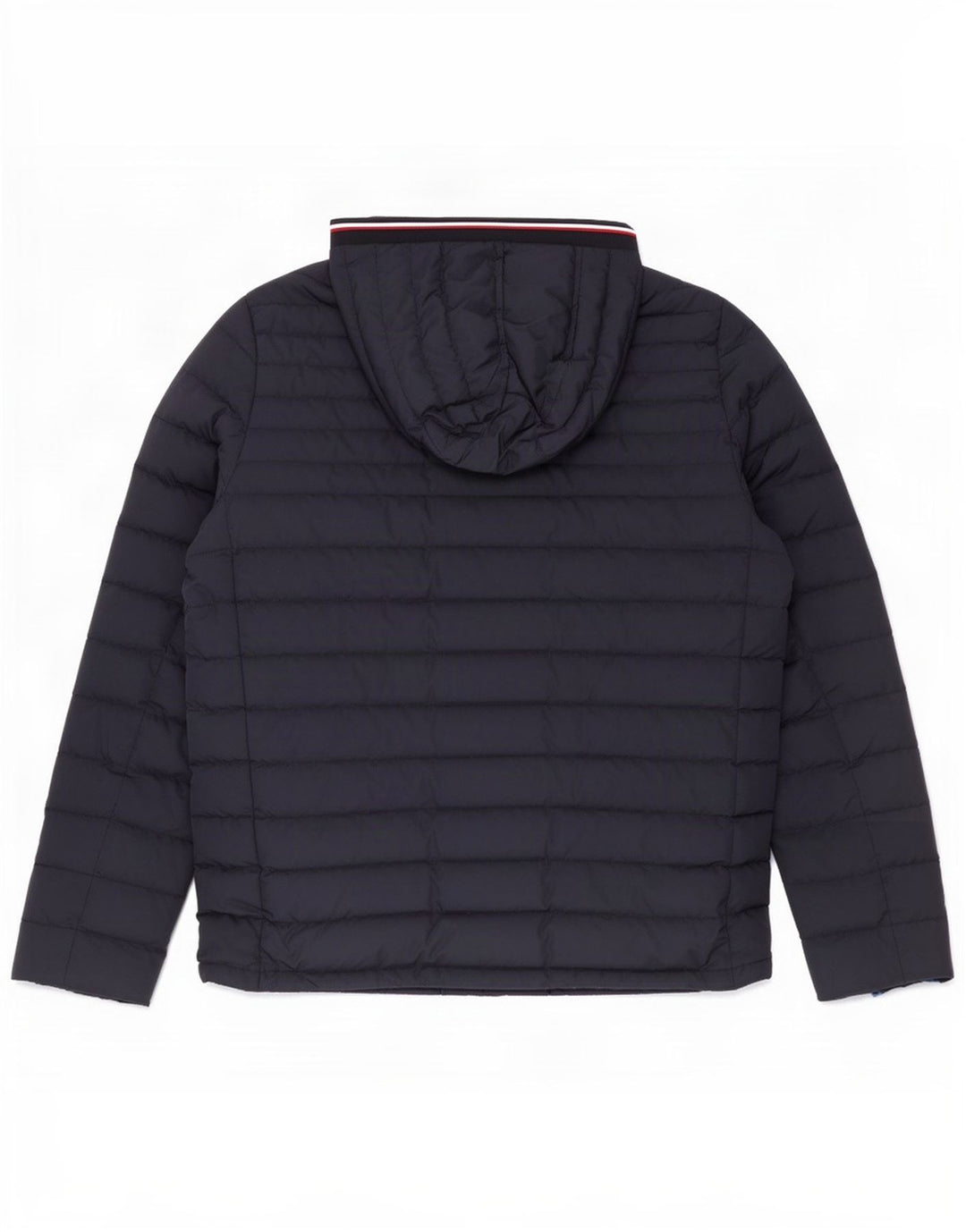 Tommy Hilfiger Herren-Jacke mit Kapuze, gepolstert, UK 40, Größe L, Marineblau, Polyester
