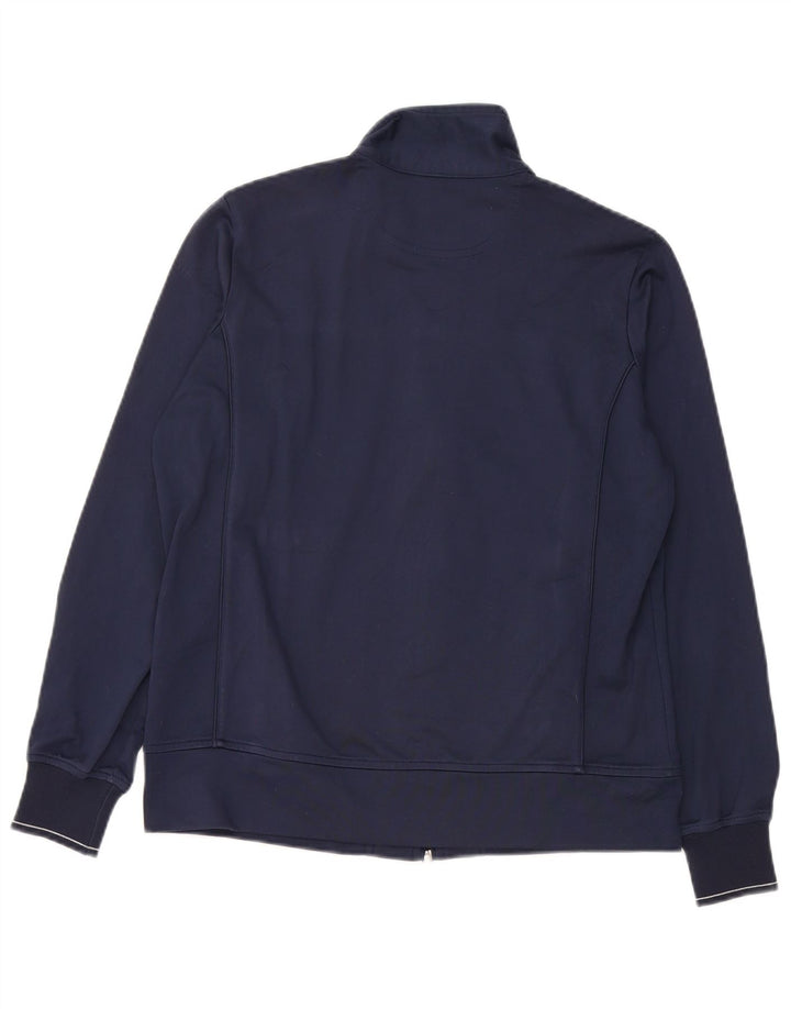 CHAMPION Damen Easy Fit Trainingsanzug-Oberjacke UK 10 Small Marineblau