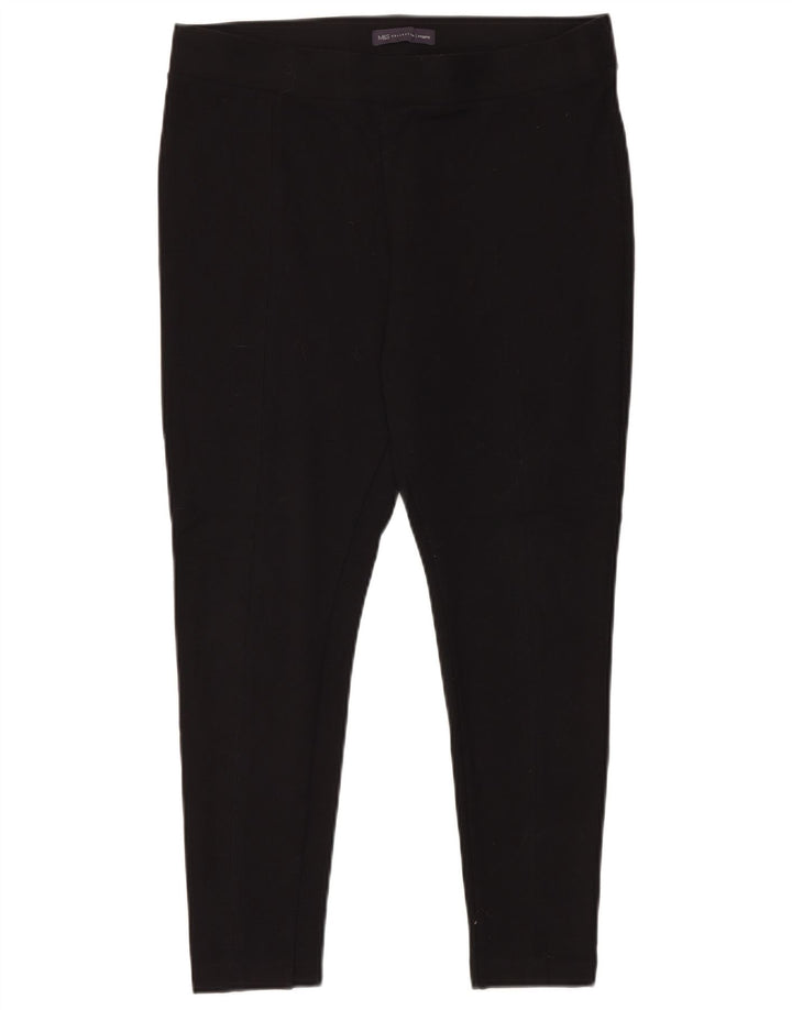 Marks & Spencer Damen Leggings UK 14 Large Schwarz