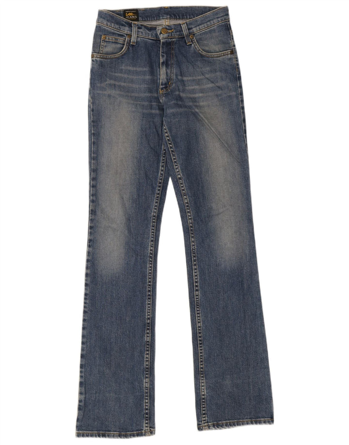 Lee Damen REED Bootcut Jeans W30 L34 Blaue Baumwolle
