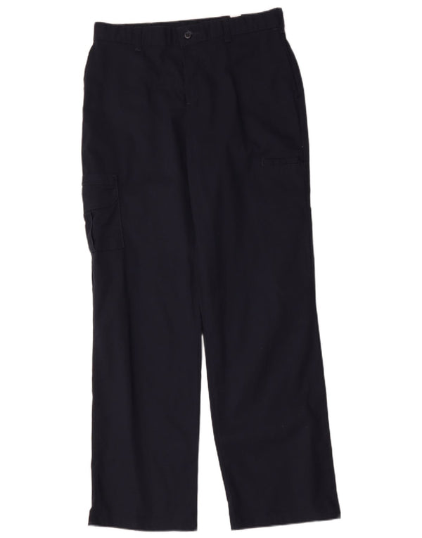 Dickies Damen gerade Cargohose W32 L32 Marineblau