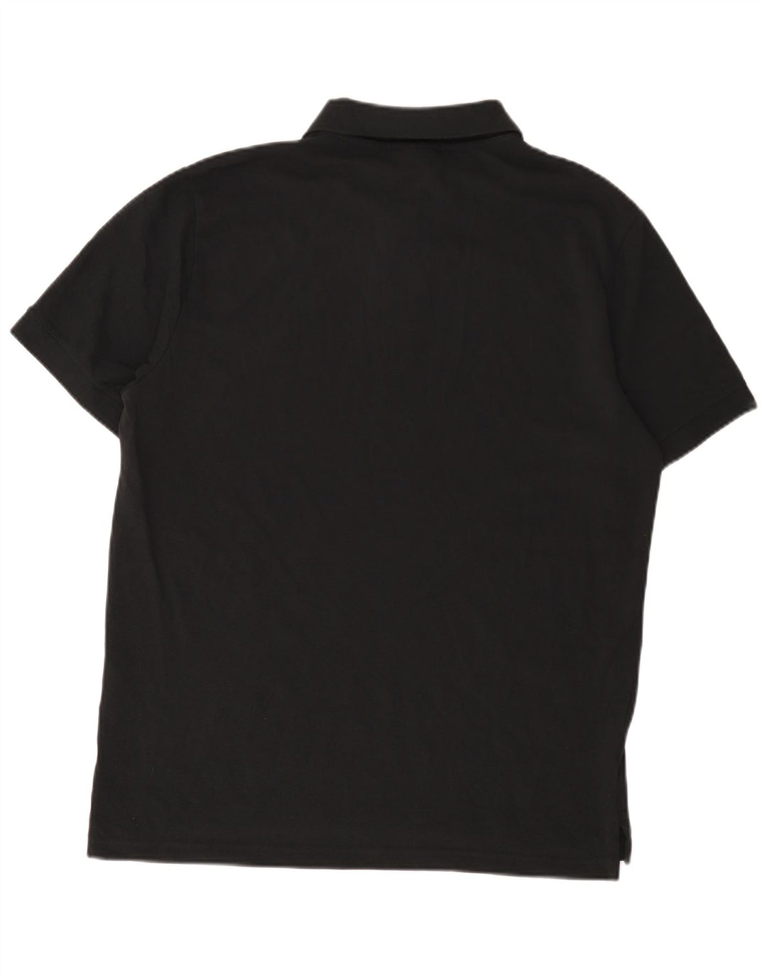 Nike Herren-Poloshirt, groß, aus schwarzer Baumwolle