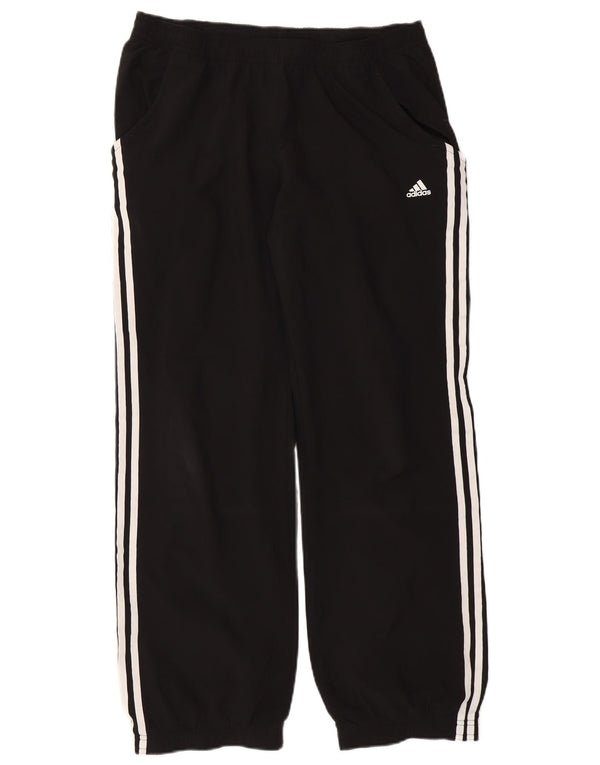 Adidas Damen Trainingshose Jogger UK 16 Large Schwarz Polyester