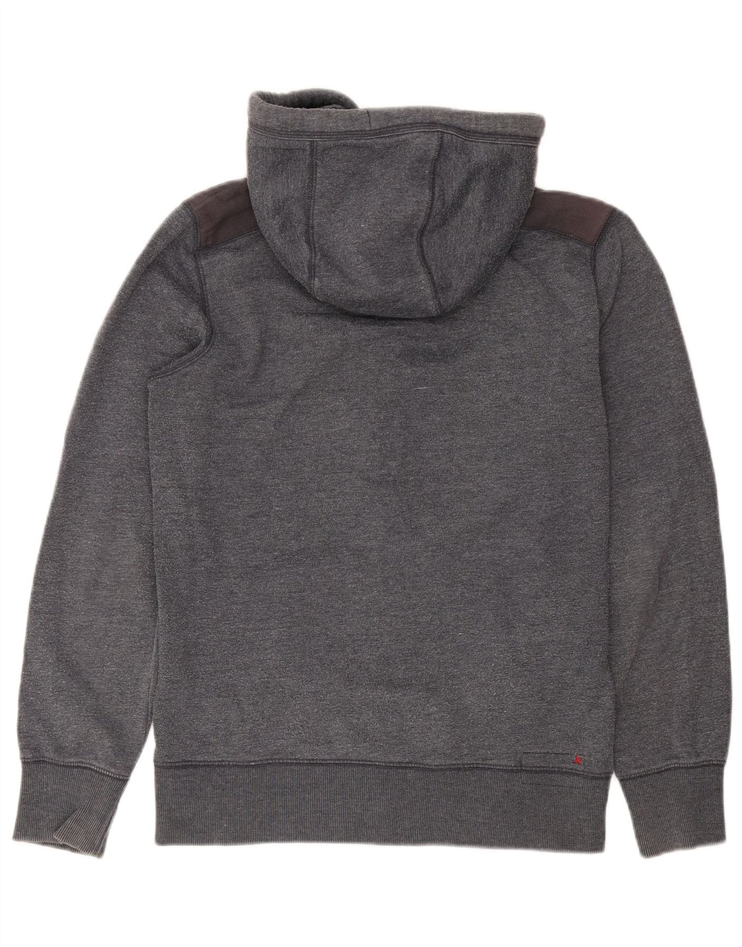 FAT FACE Mens Zip Hoodie Sweater Small Grey Cotton