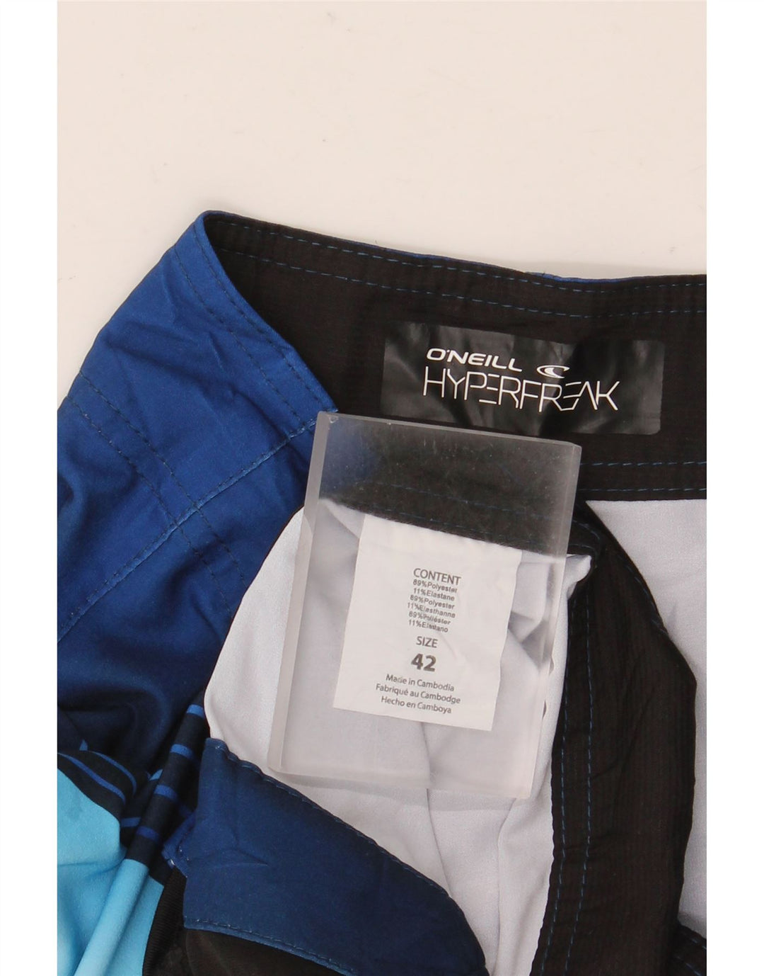 O'Neill Herren Badeshorts 2XL Mehrfarbig gestreift aus Polyester