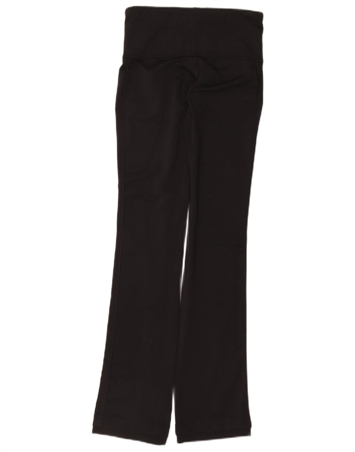 REEBOK Damen Leggings UK 10 Small Schwarz