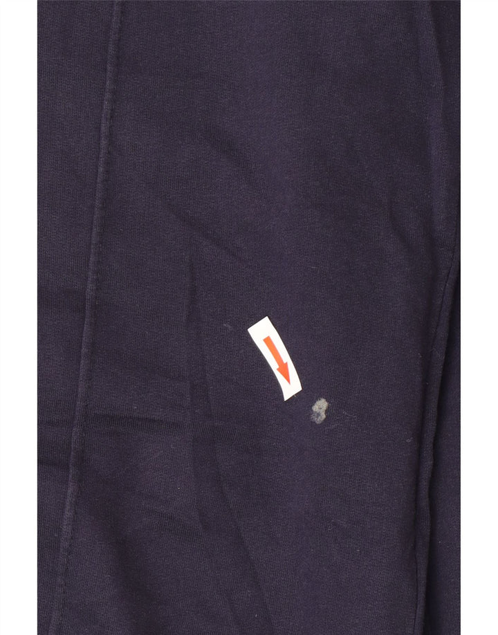 Zara Damen-Trainingshose, UK 12, Mittel, Marineblau, Farbblock