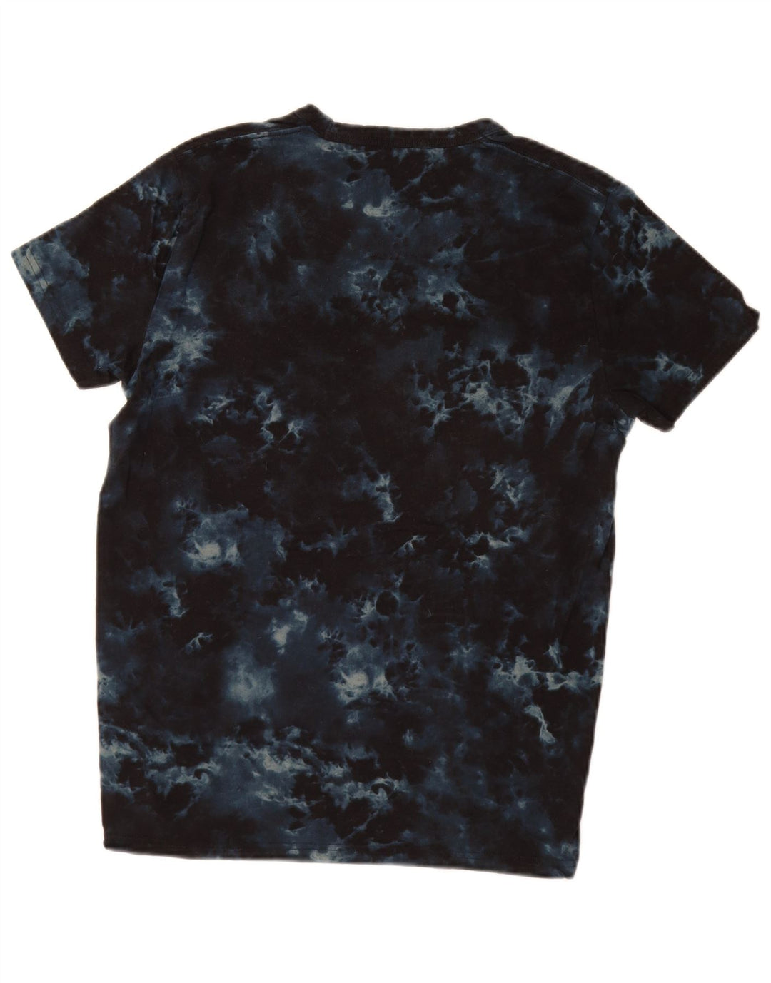 HOLLISTER Herren-T-Shirt mit Grafik, Größe S, Marineblau, Batik-Baumwolle