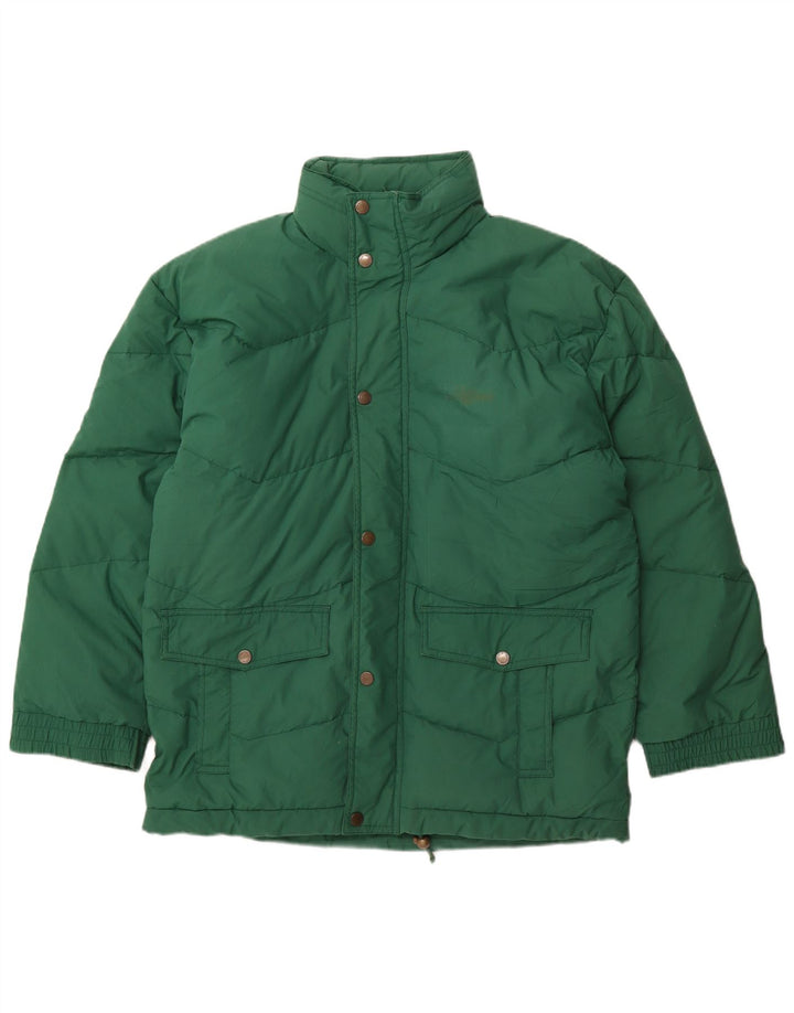 Brugi wattierte Herrenjacke mit Kapuze IT 50 Large Grün