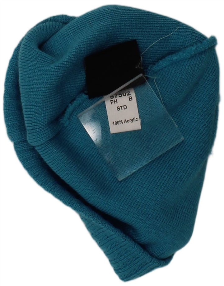 Helly Hansen Damen Strickmütze mit Grafik, Einheitsgröße, türkisfarbenes Acryl