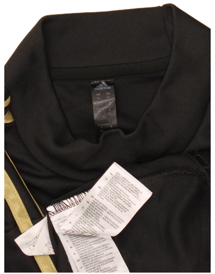 ADIDAS Herren Real Madrid Top Langarm XS Schwarz Polyester