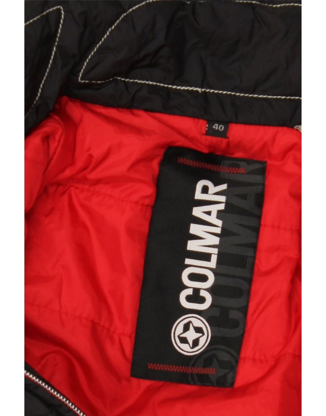 COLMAR Damen Wattierte Jacke IT 40 XS Schwarz