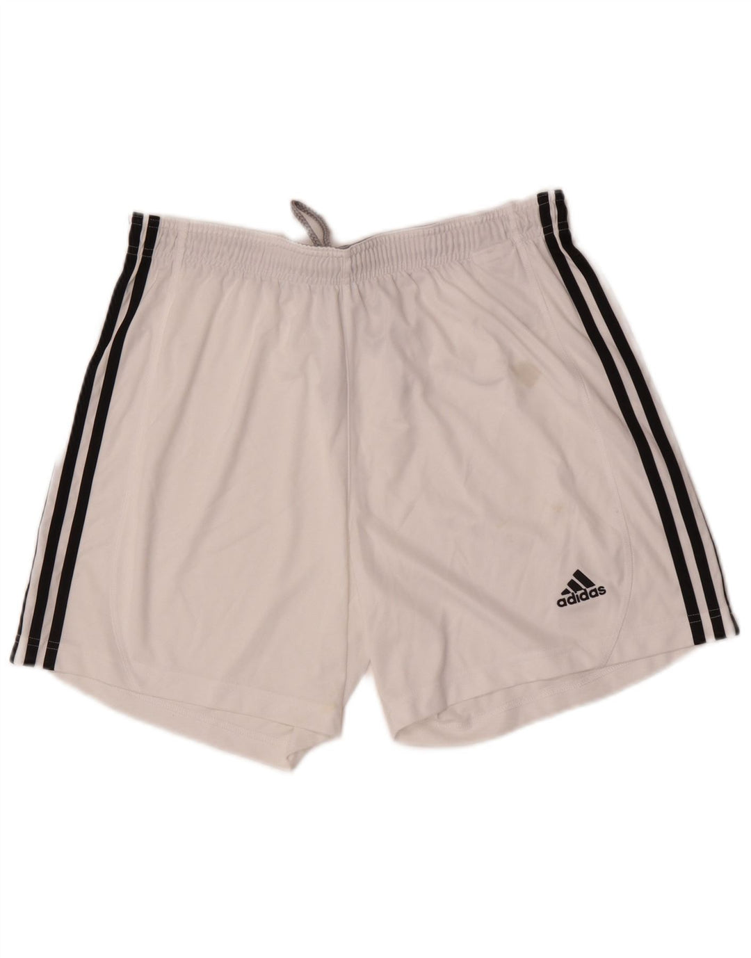 Adidas Herren Climalite Sport Shorts Großes weißes Polyester