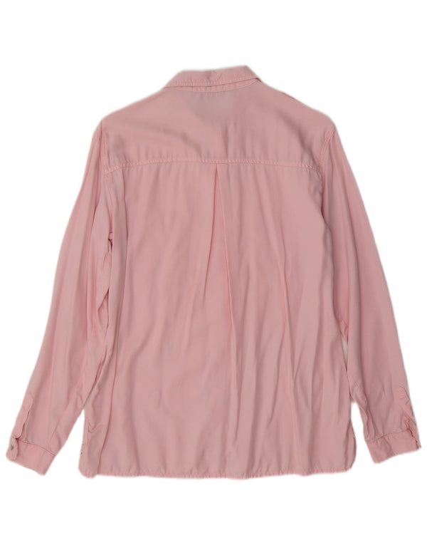 Zara Damen-Militär-Oversize-Hemd, Gr. 10, klein, Rosa