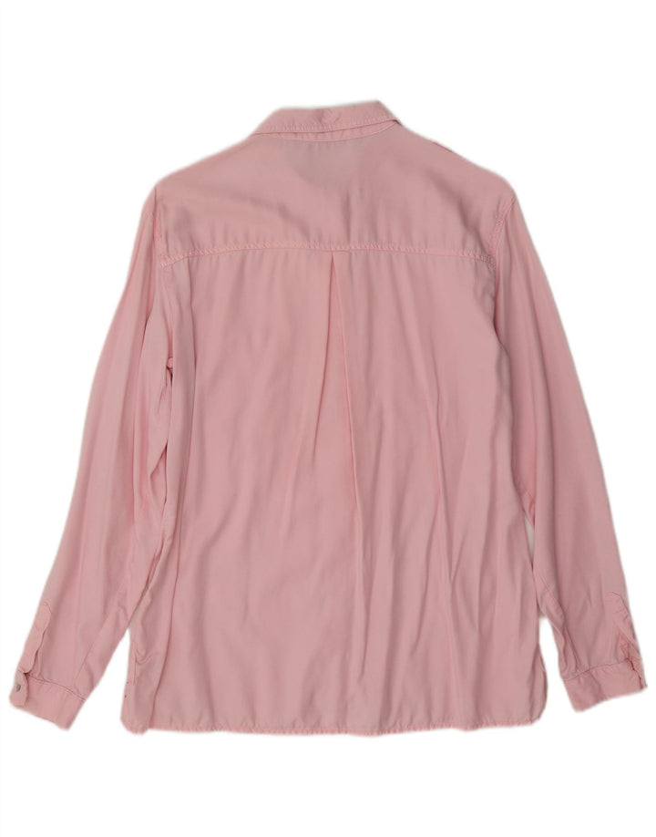 Zara Damen-Militär-Oversize-Hemd, Gr. 10, klein, Rosa