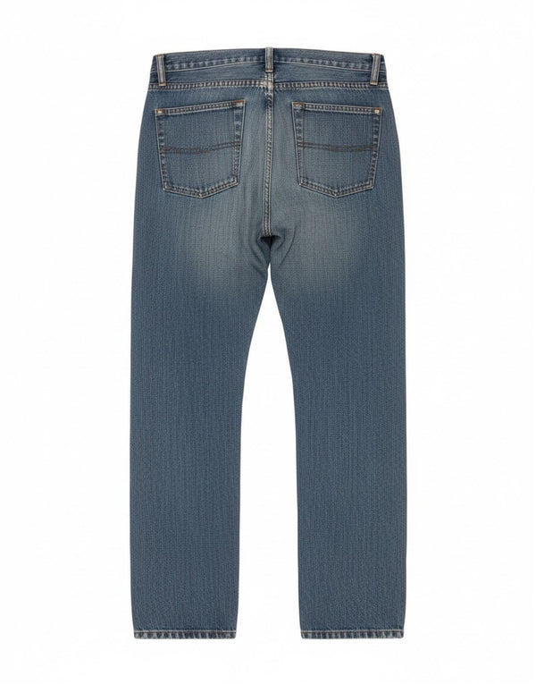 Ralph Lauren Damen Straight Jeans US 8 Medium W30 L32 Blaue Baumwolle