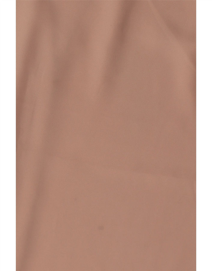 Calvin Klein Damen ärmelloses Blusenoberteil UK 14 Large Pink Polyester