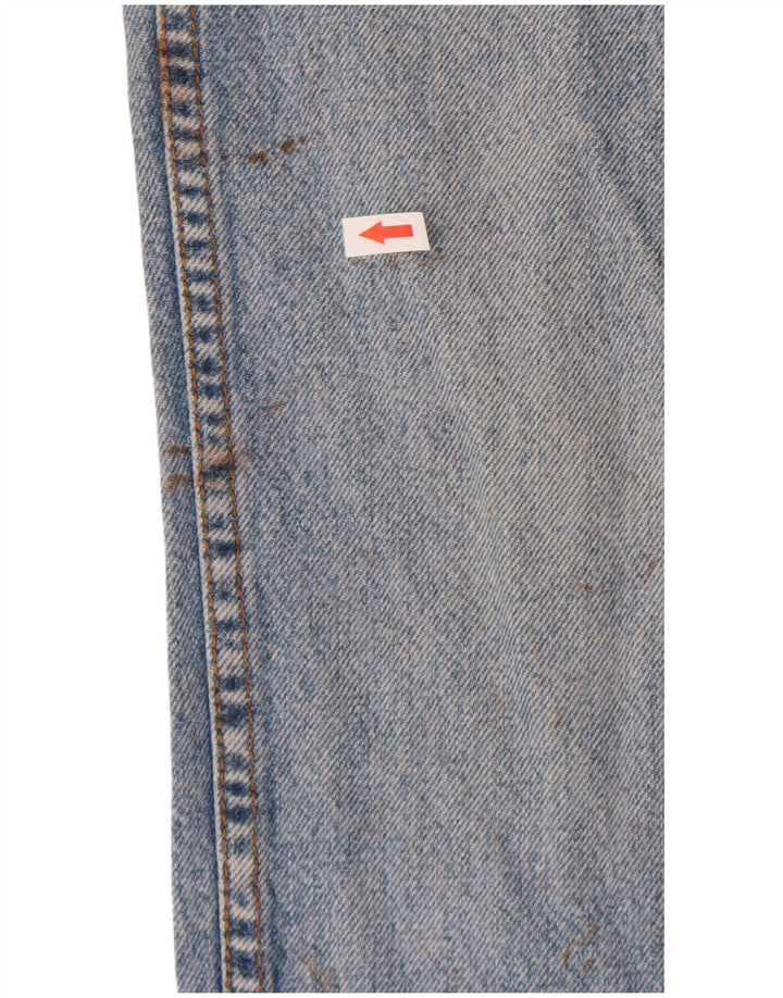 Wrangler Herren Texas Straight Jeans W31 L29 Blaue Baumwolle