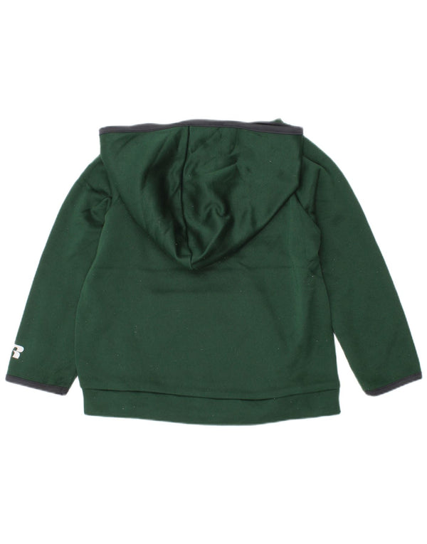 Russell Athletic Jungen-Kapuzenpullover mit Grafik, 2–3 Jahre, grünes Polyester