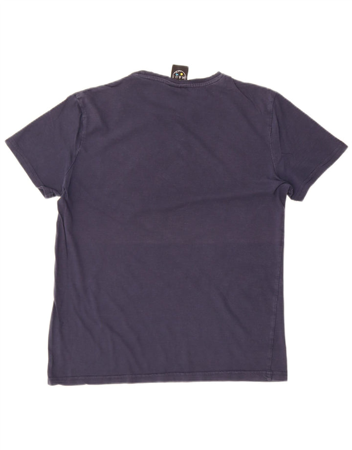 Maui and Sons Herren-T-Shirt mit Grafik, mittelgroß, Marineblau