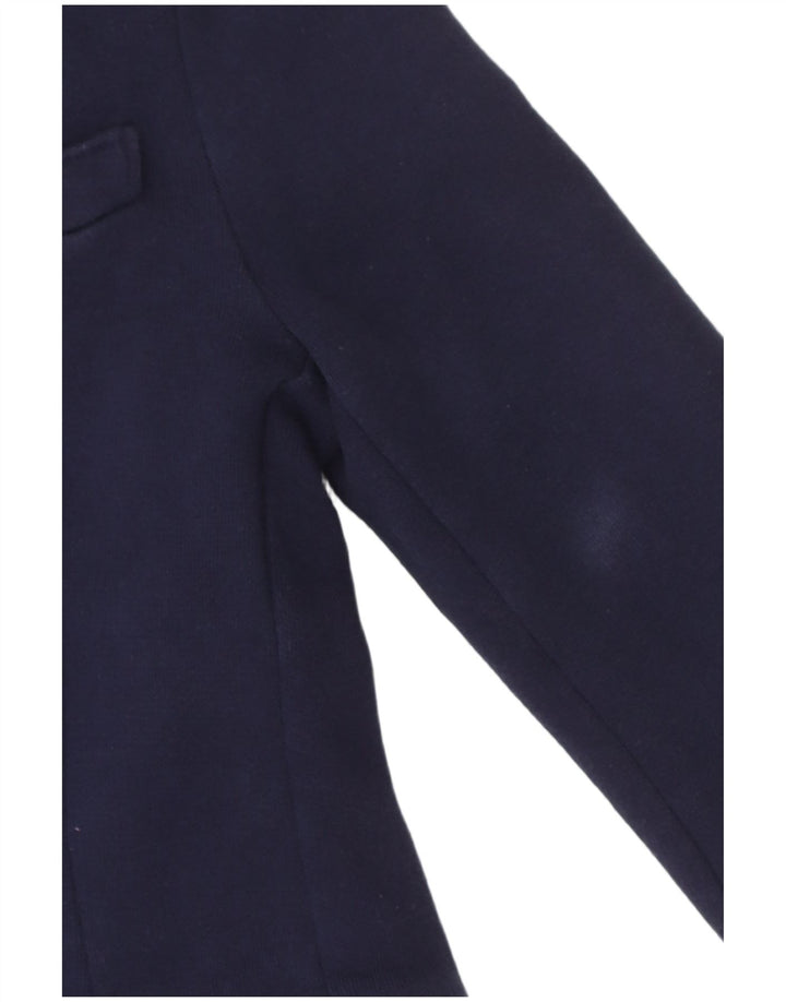 Polo Ralph Lauren Jungen-Blazer mit 2 Knöpfen, 6–7 Jahre, marineblaue Baumwolle