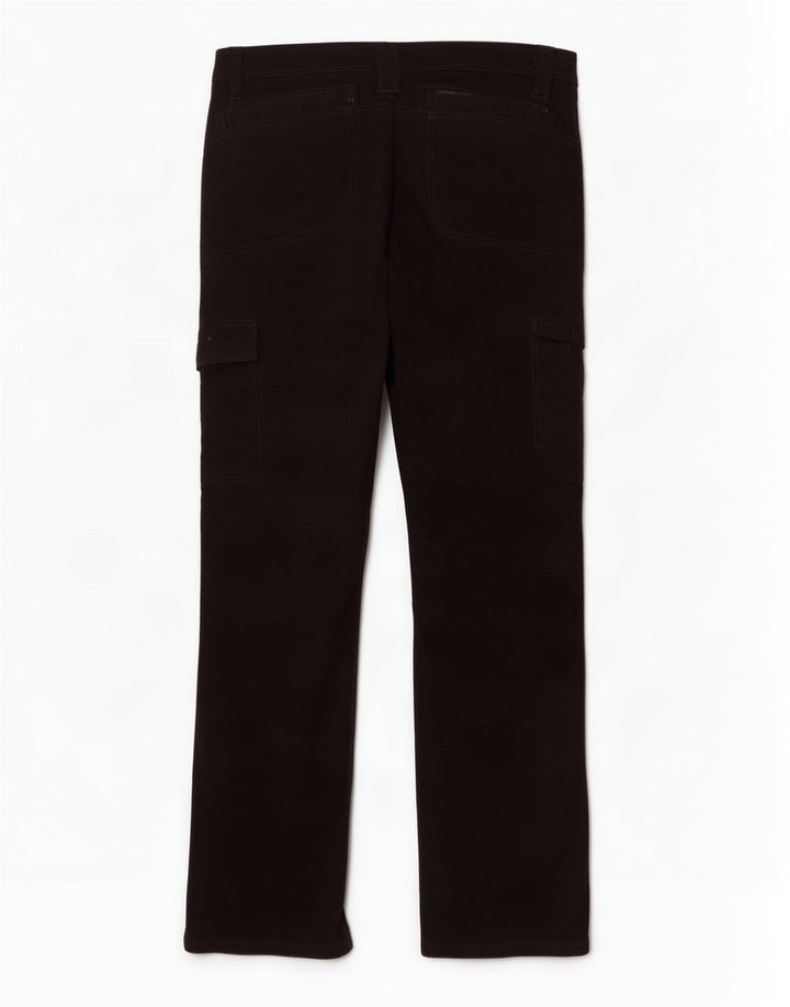 Wrangler Herren gerade Cargohose W36 L31 Schwarz