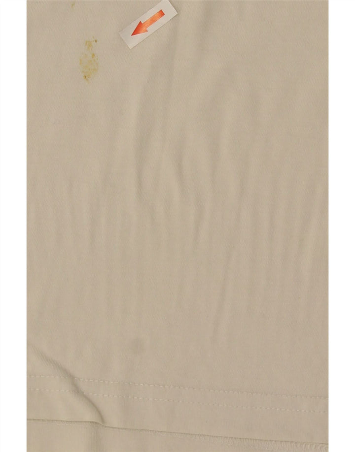 Reebok Herren Loose Fit T-Shirt Top Small Weiß