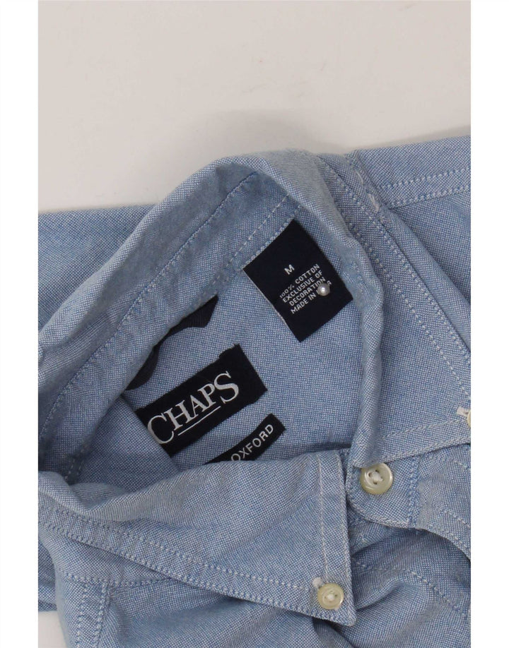 Chaps Herrenhemd aus mittelblauer Baumwolle