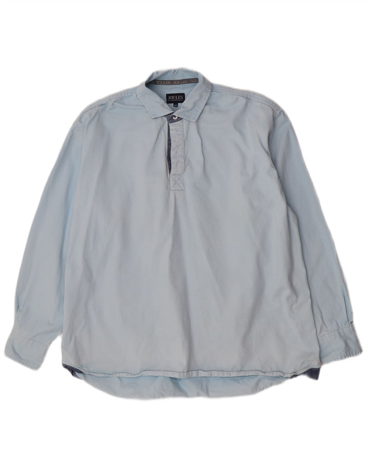 Joules Herren-Pulloverhemd 2XL aus blauer Baumwolle