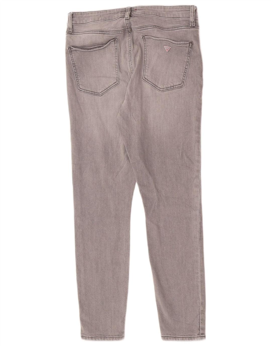 Guess Damen Skinny Jeans W31 L29 Graue Baumwolle