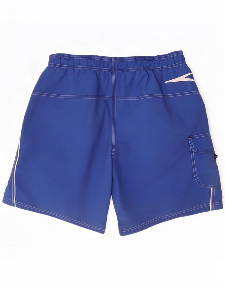 Speedo Herren-Badeshorts Mittelblaues Polyester