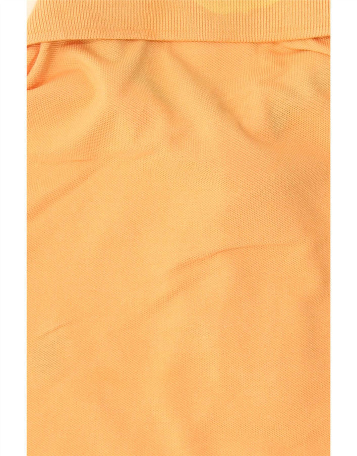 US Polo Assn Herren-Poloshirt, Größe S, Orange, Baumwolle