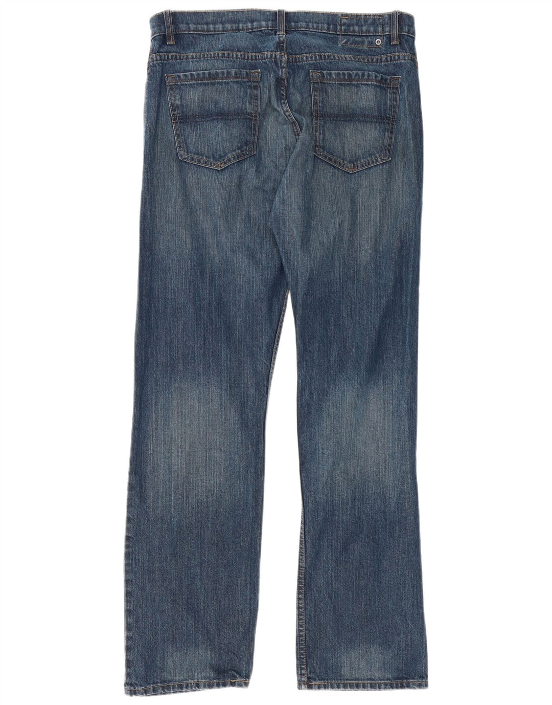 Marks & Spencer Herren Blue Harbor Straight Jeans W36 L33 Blaue Baumwolle