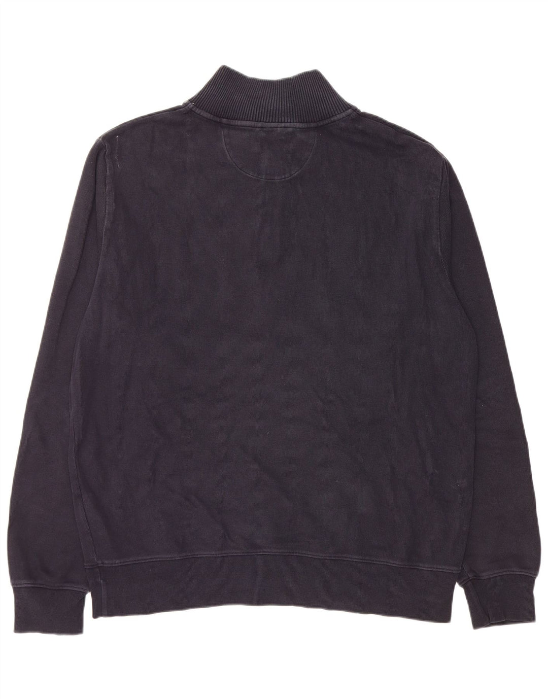 GANT Herren-Sweatshirt mit Reißverschluss, 2XL, marineblau, Baumwolle