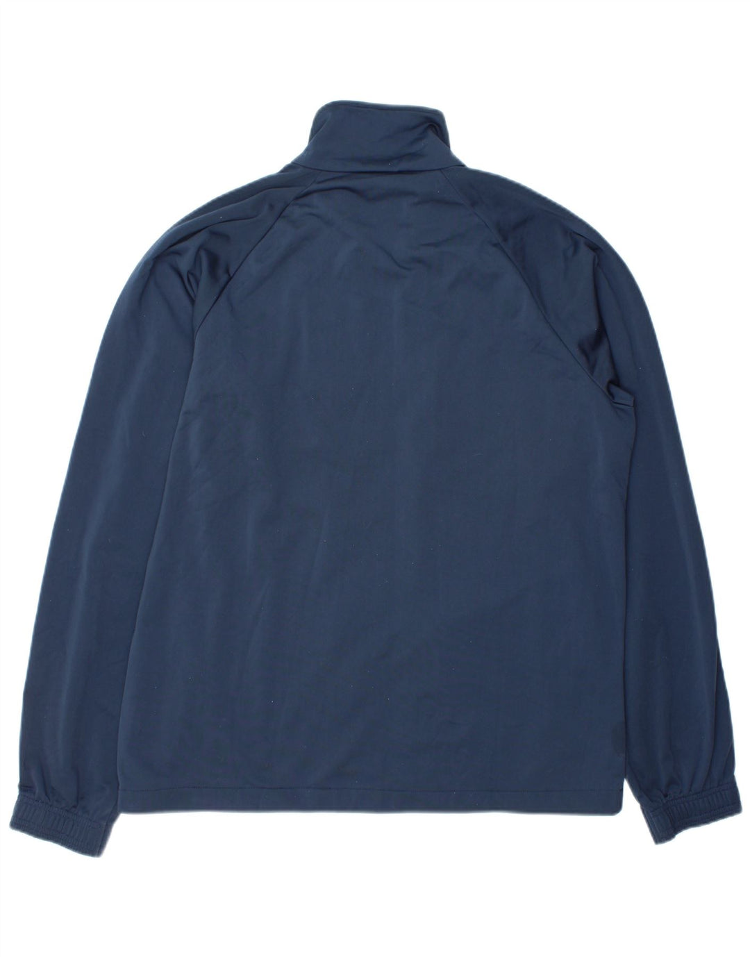 Asics Herren-Trainingsanzug-Top-Jacke XL, marineblau, gestreift, Polyester