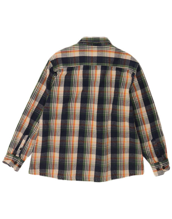 Nils Sundrstrom Herren Flanellhemd 2XL Mehrfarbig kariert
