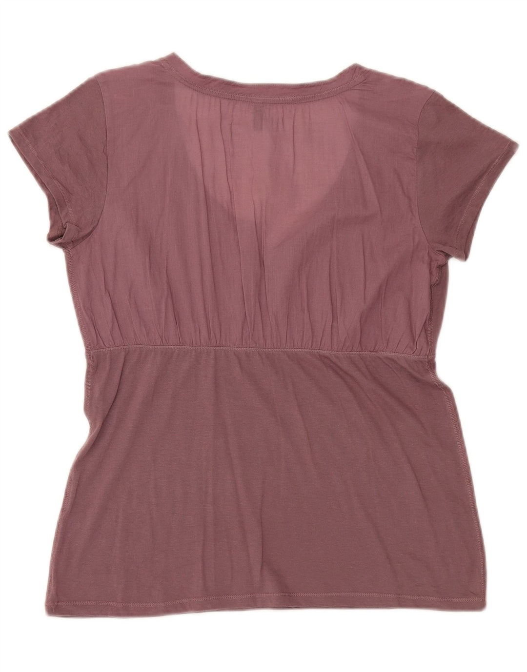 Benetton Damen-Blusenoberteil, UK-Größe 44, Mittelrosa